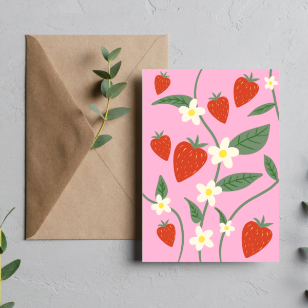 Strawberry Fields Greeting Card