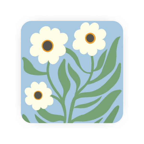 Flower Garden Coaster